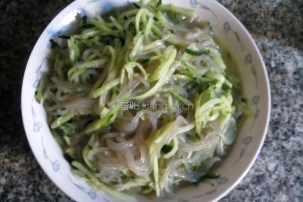 凉拌双丝的做法图解3