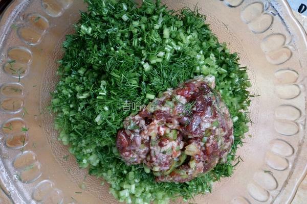 羊肉茴香包的做法图解4