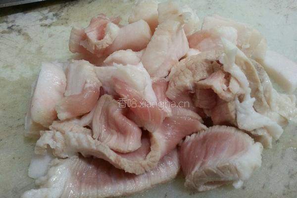 四季豆炒肉的做法图解2