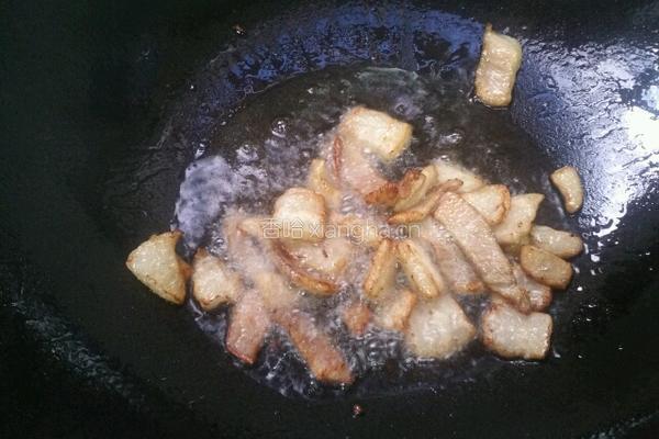 四季豆炒肉的做法图解4