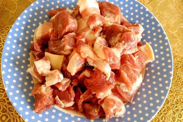 土豆烧肉的做法图解3