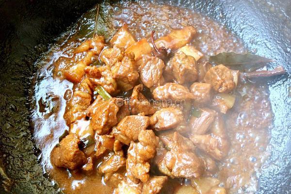 土豆烧肉的做法图解9