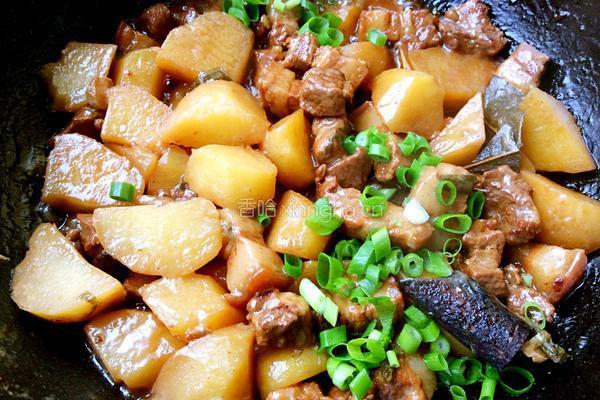 土豆烧肉的做法图解12