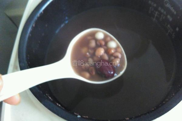 赤豆糊的做法图解7
