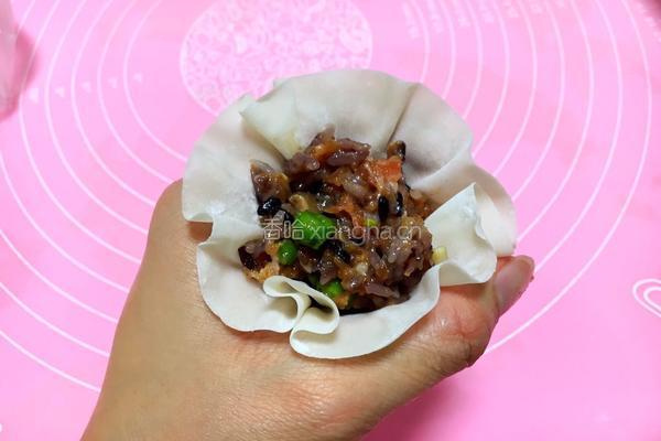 黑米烧麦的做法图解7