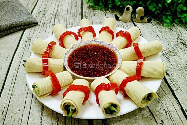 豆皮千层卷的做法图解11