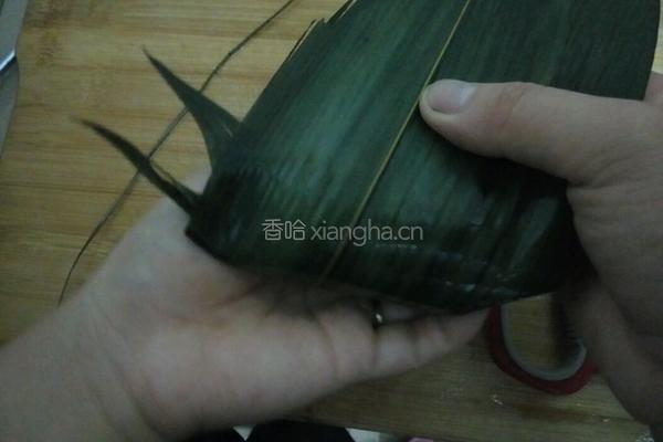 咸肉粽子的做法图解11