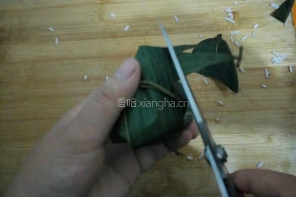咸肉粽子的做法图解15