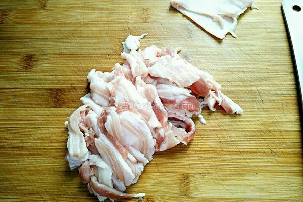 家常小炒肉的做法图解2