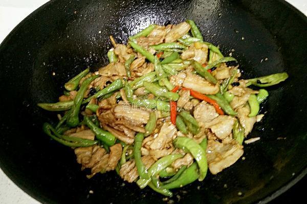家常小炒肉的做法图解10