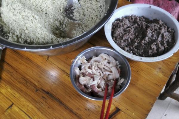 咸肉粽的做法图解1