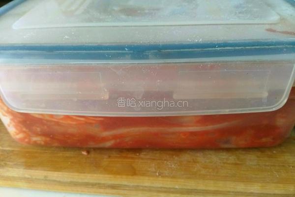辣白菜的做法图解11