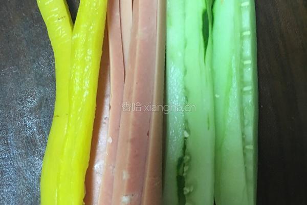 樱花粉寿司卷的做法图解2