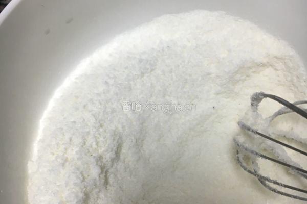 椰蓉脆薄饼的做法图解4