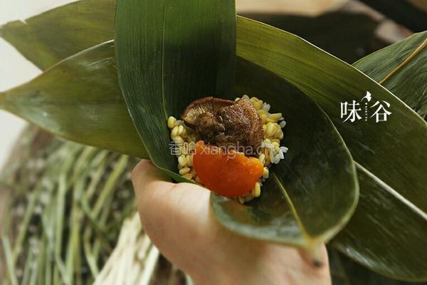 广式咸肉粽的做法图解9