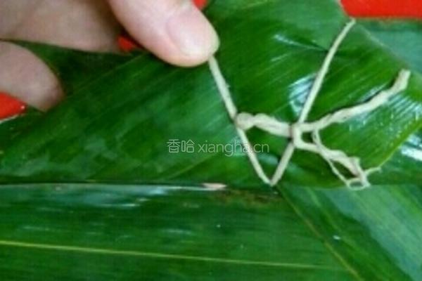 咸蛋黄粽子的做法图解11