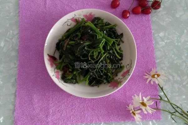 清炒蔊菜的做法图解7