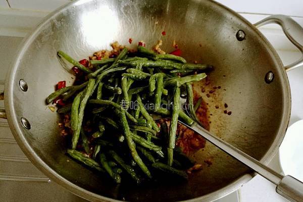 干煸四季豆的做法图解14