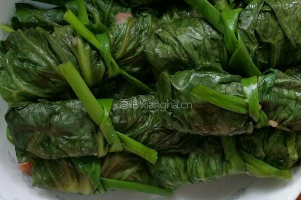 生菜包肉泥的做法图解3