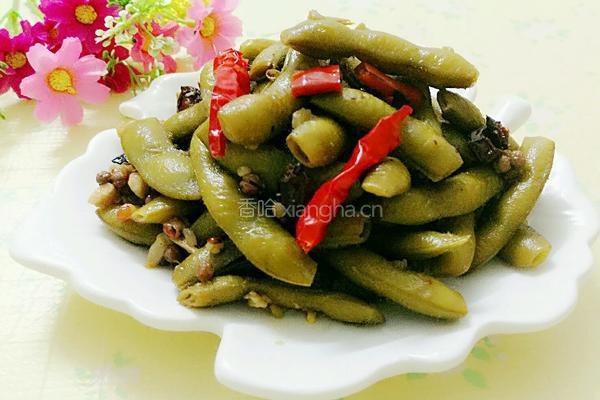 水煮香辣毛豆的做法图解9