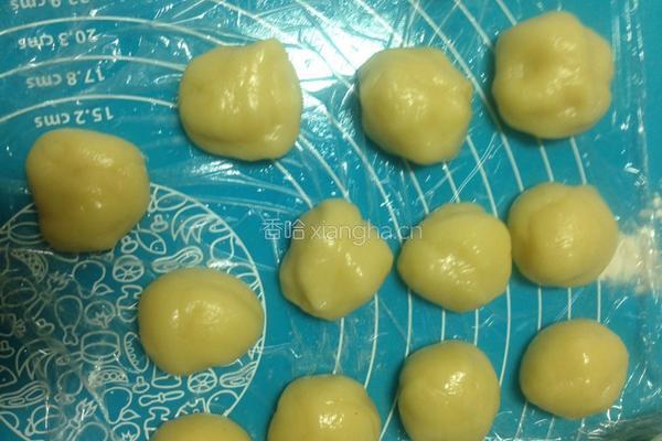 奶油糯米球 味道香甜软糯可口的做法图解5