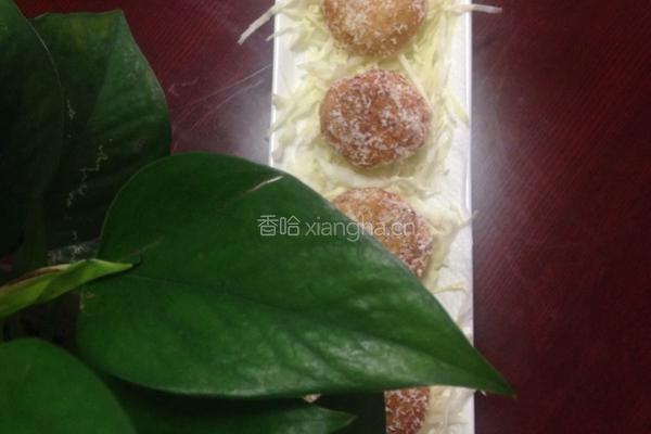 奶油糯米球 味道香甜软糯可口的做法图解11