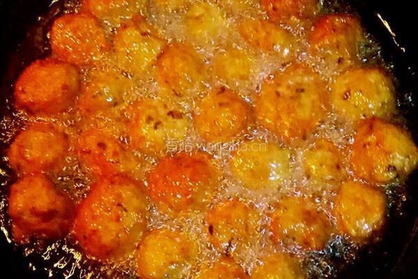 糖醋肉圆的做法图解6