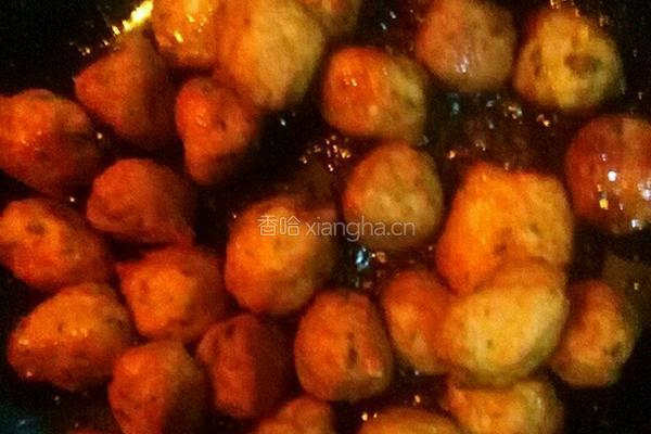 糖醋肉圆的做法图解9