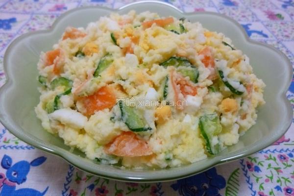 蔬菜土豆色拉的做法图解5