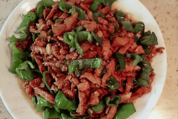 辣椒炒肉丝（简单的美味）