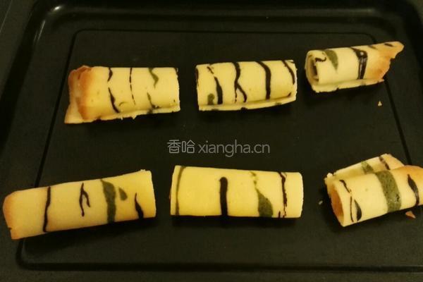 五彩欢乐卷的做法图解11