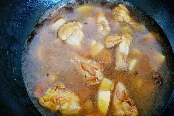 红烧土豆小鸡腿的做法图解9