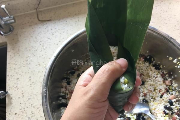 ＃端午节＃杂粮粽子的做法图解8