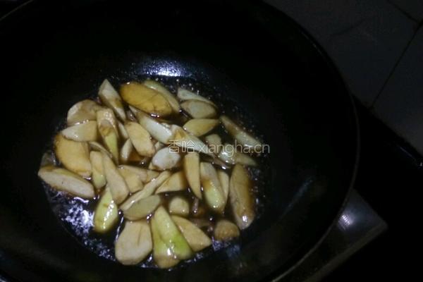 炒茭白的做法图解4