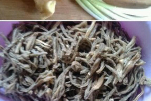 焖干豆角的做法图解2
