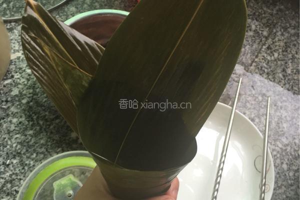 红豆粽子的做法图解4