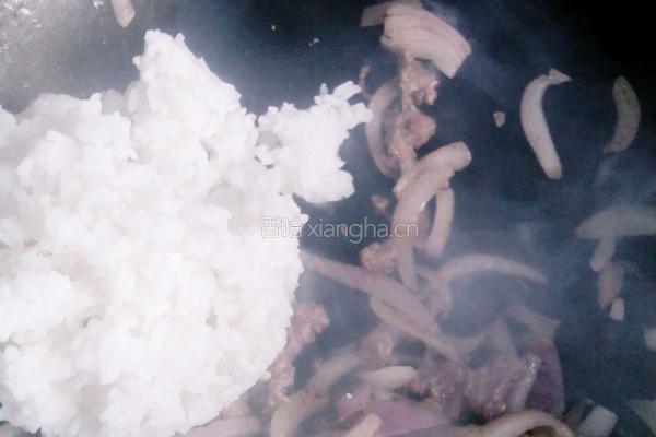 牛肉末洋葱芒果焗饭的做法图解4