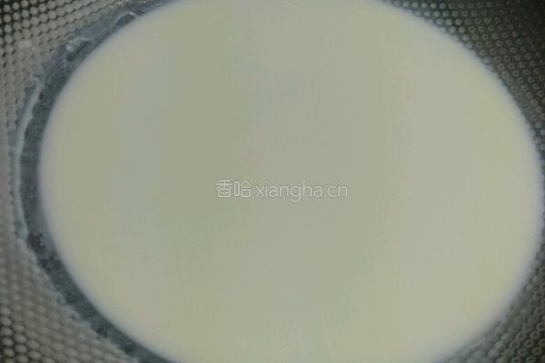 黄桃双皮奶的做法图解3