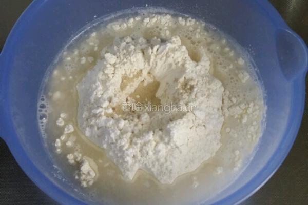 花生酱烧饼的做法图解1