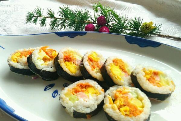 芝士玉米肉松蛋黄的做法图解7