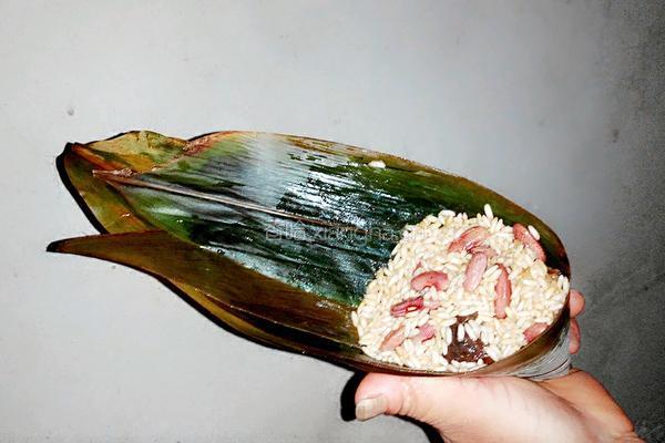 板栗鲜肉粽的做法图解11