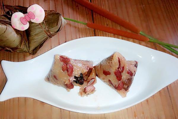 板栗鲜肉粽的做法图解18