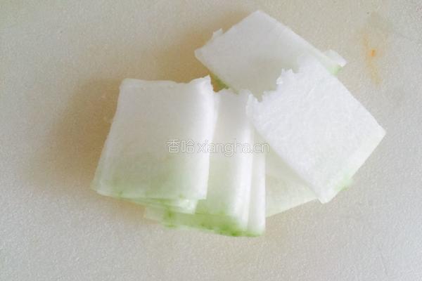 浇汁冬瓜的做法图解1