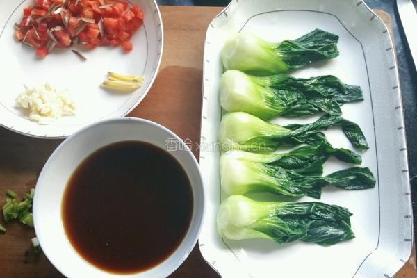 香菇油菜的做法图解5