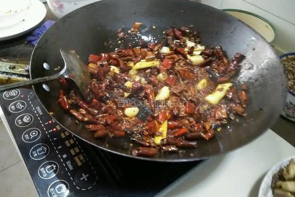 糍粑辣子鸡的做法图解4