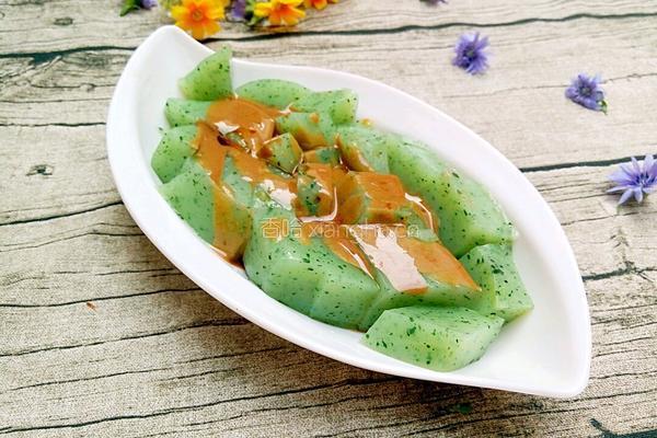 菜汁凉粉 的做法图解12