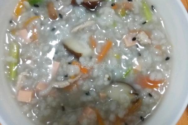 芝麻营养粥的做法图解4