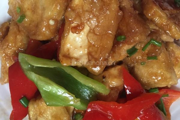 香煎豆腐的做法图解7