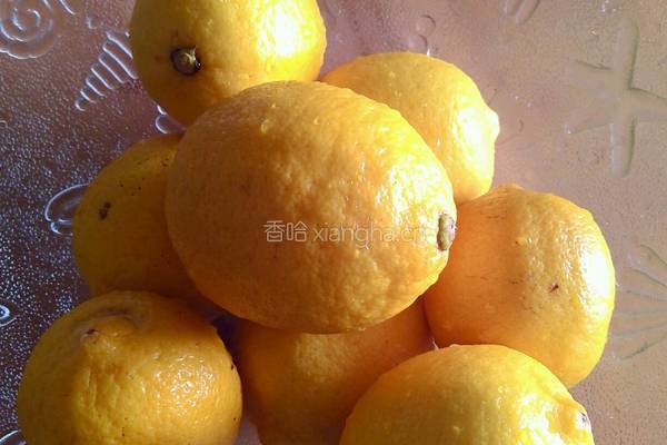 柠檬川贝陈皮膏的做法图解1