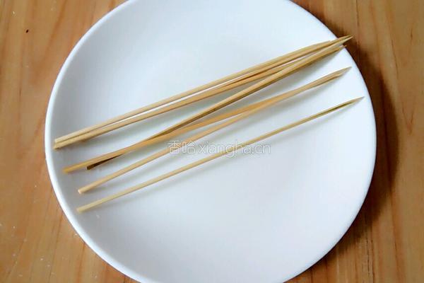 彩蔬串的做法图解3